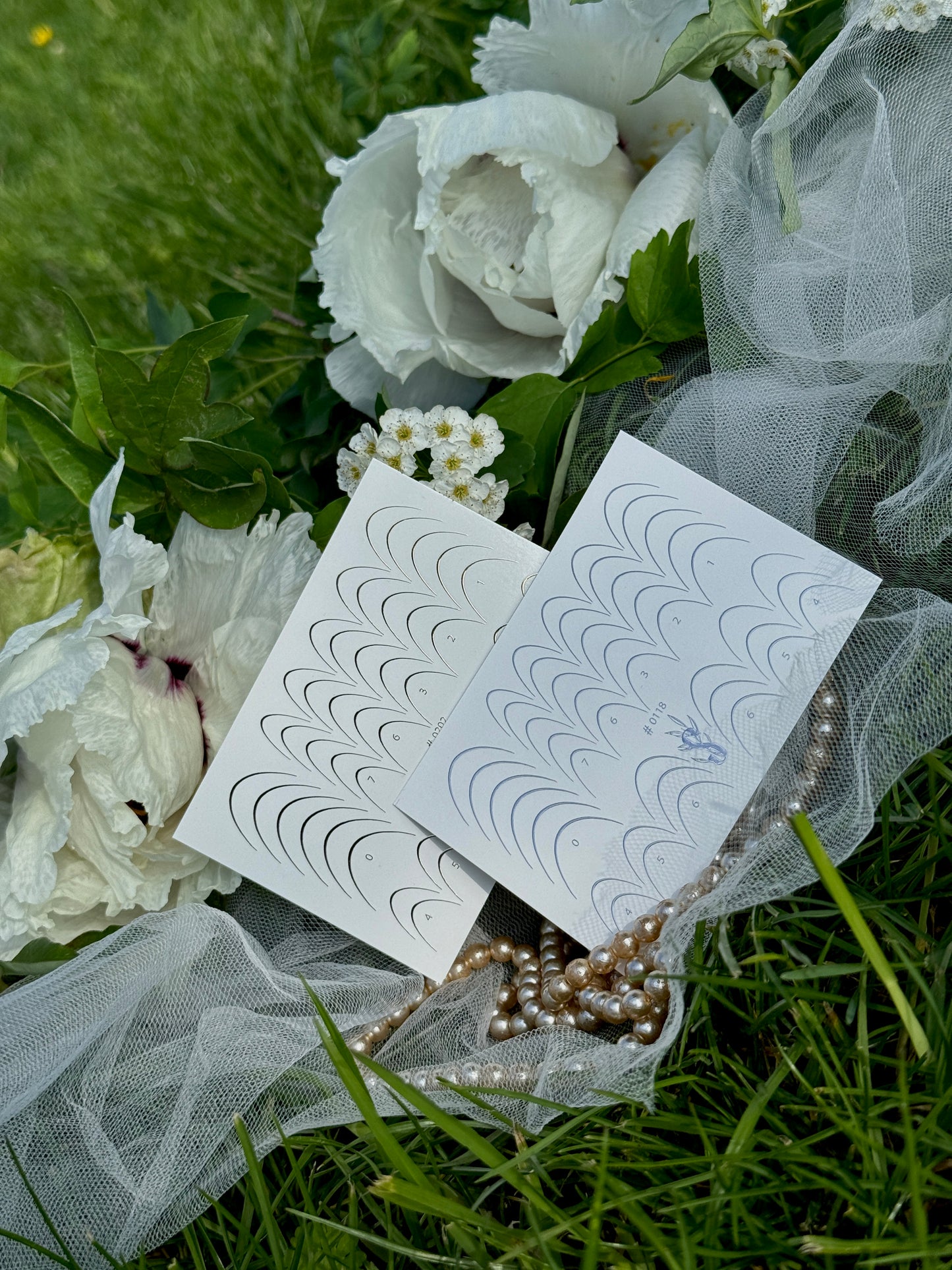 Комбіновані слайдери для нігтів - 0202