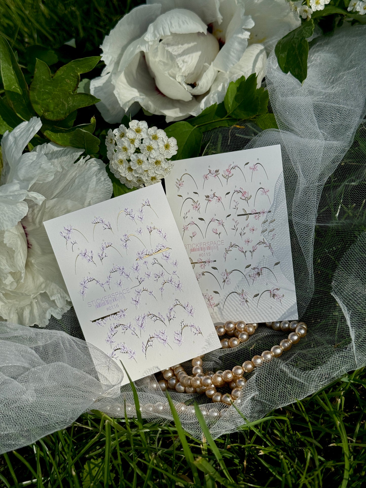 Комбіновані слайдери для нігтів - 0115