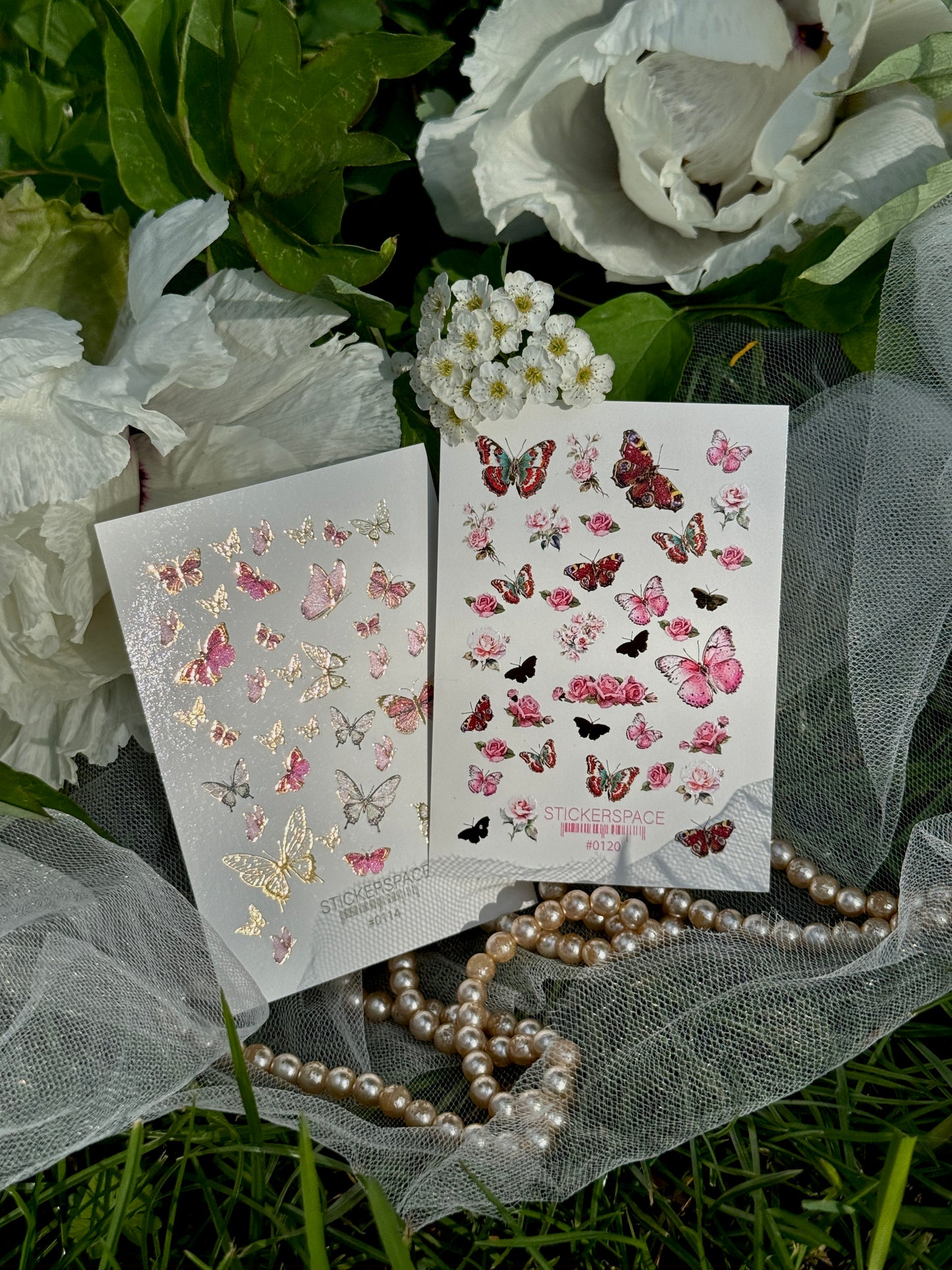 Комбіновані слайдери для нігтів - 0114