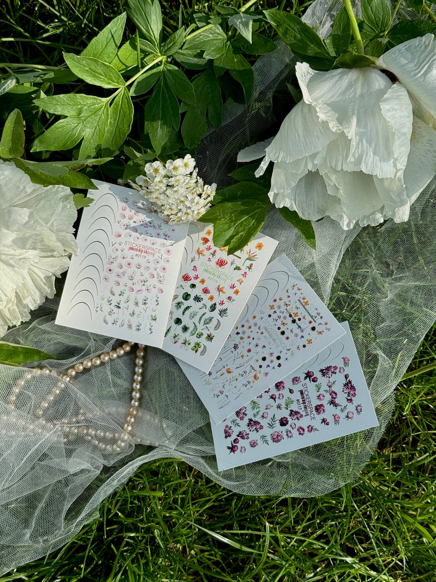 Комбіновані слайдери для нігтів - 0122