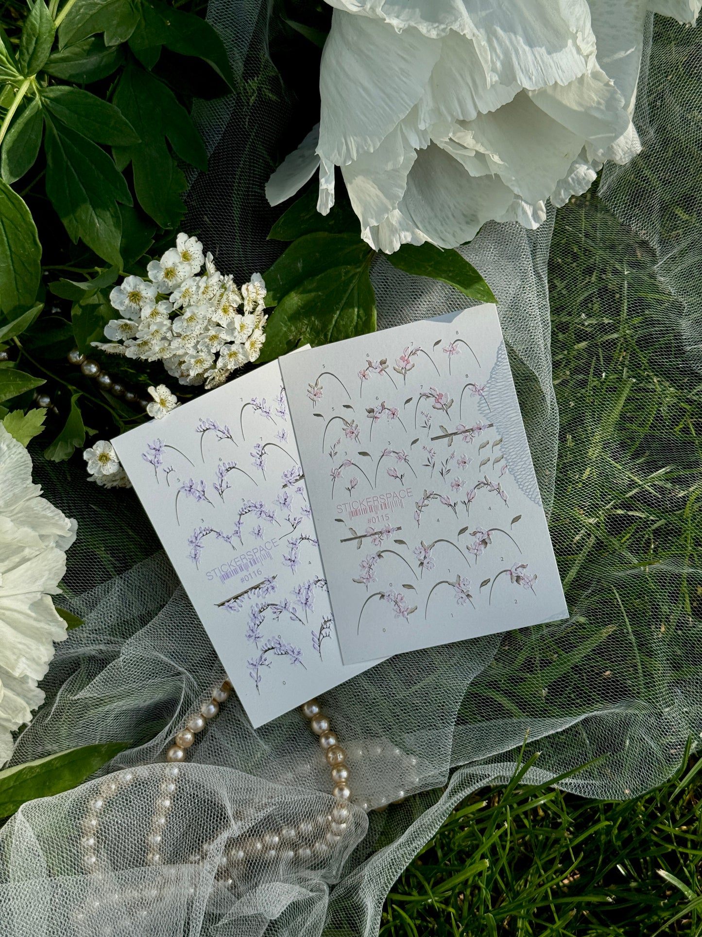 Комбіновані слайдери для нігтів - 0116