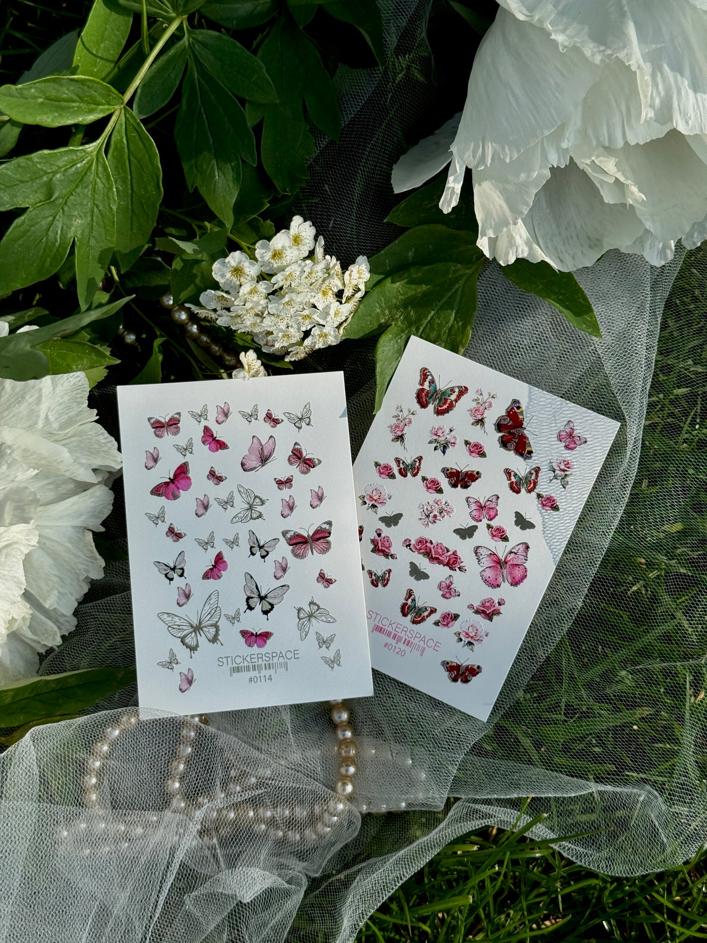 Комбіновані слайдери для нігтів - 0114