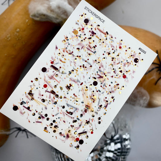 Комбіновані слайдери для нігтів - 0205