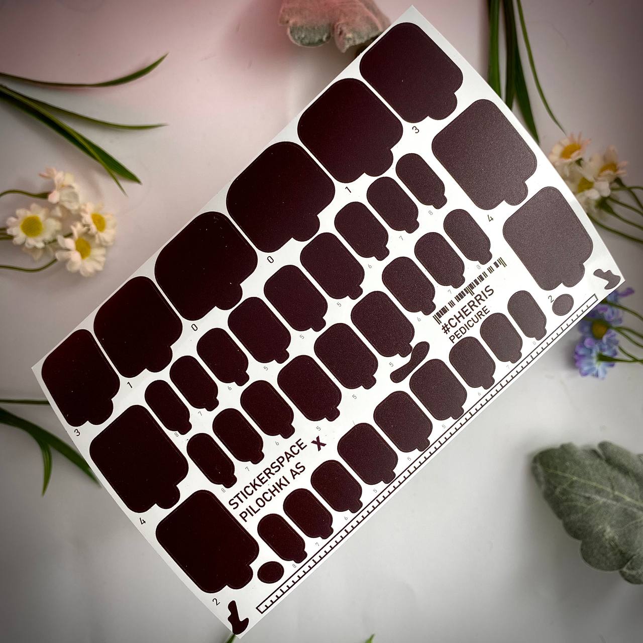 Плівки педикюр "Cheris"