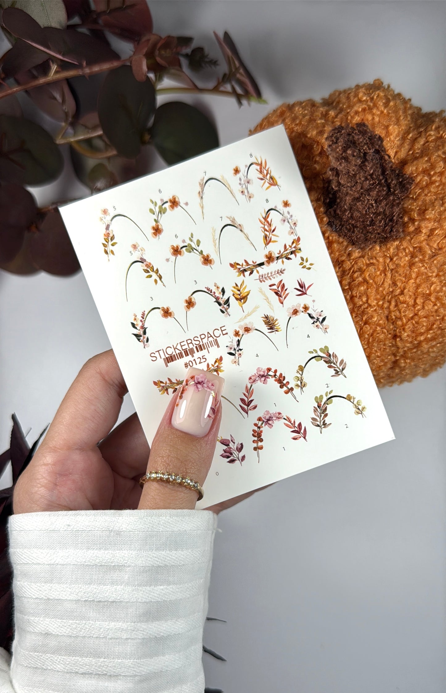 Комбіновані слайдери для нігтів - 0125