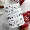 Nail pedicure wraps mini New Year P-00052