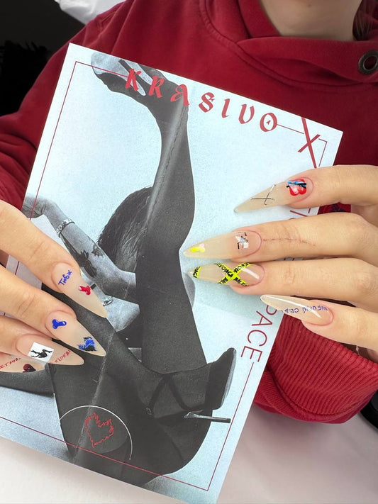 Nail Stickers Krasivo 14.02 #3