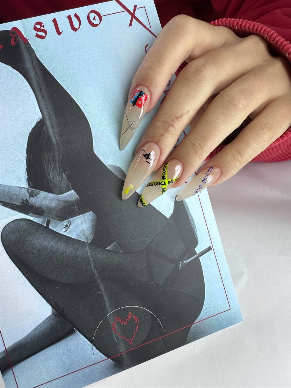 Nail Stickers Krasivo 14.02 #1