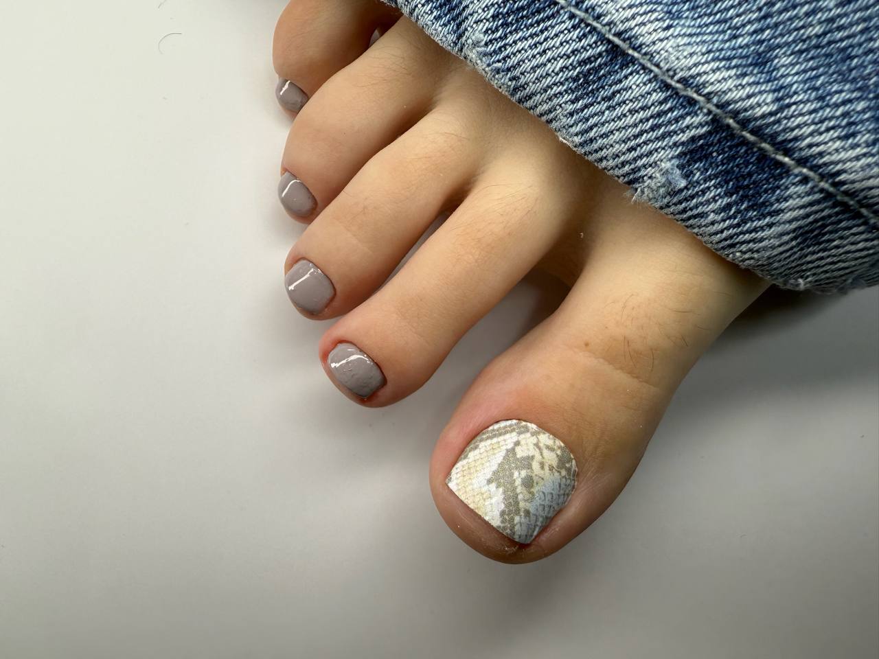 Pedicure nail wrap refills D-00005