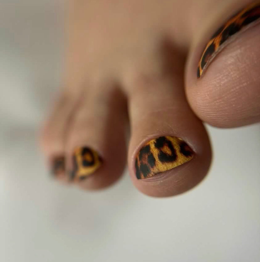 Pedicure nail wrap refills D-00001