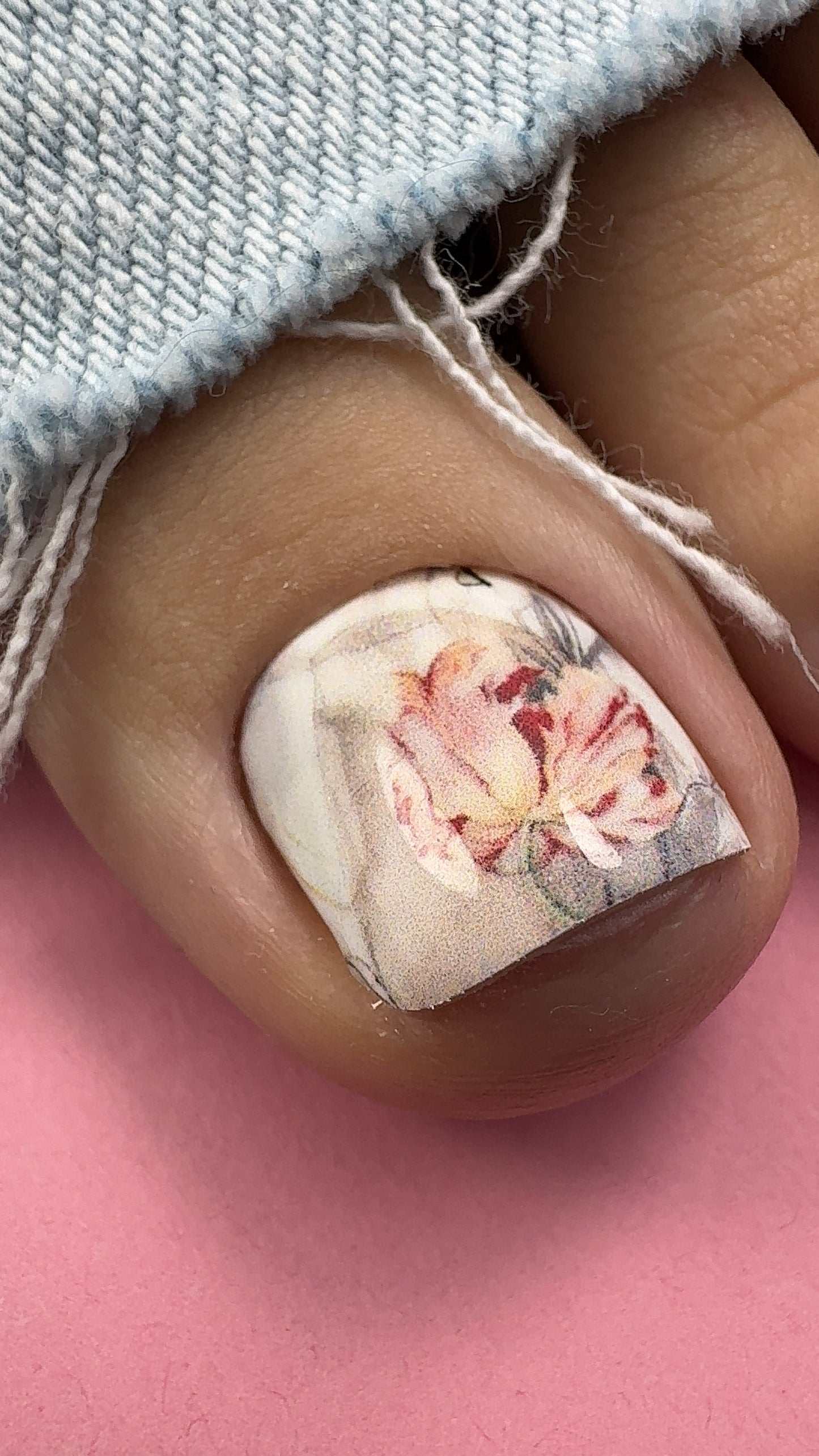 Pedicure nail wrap refills D-00006