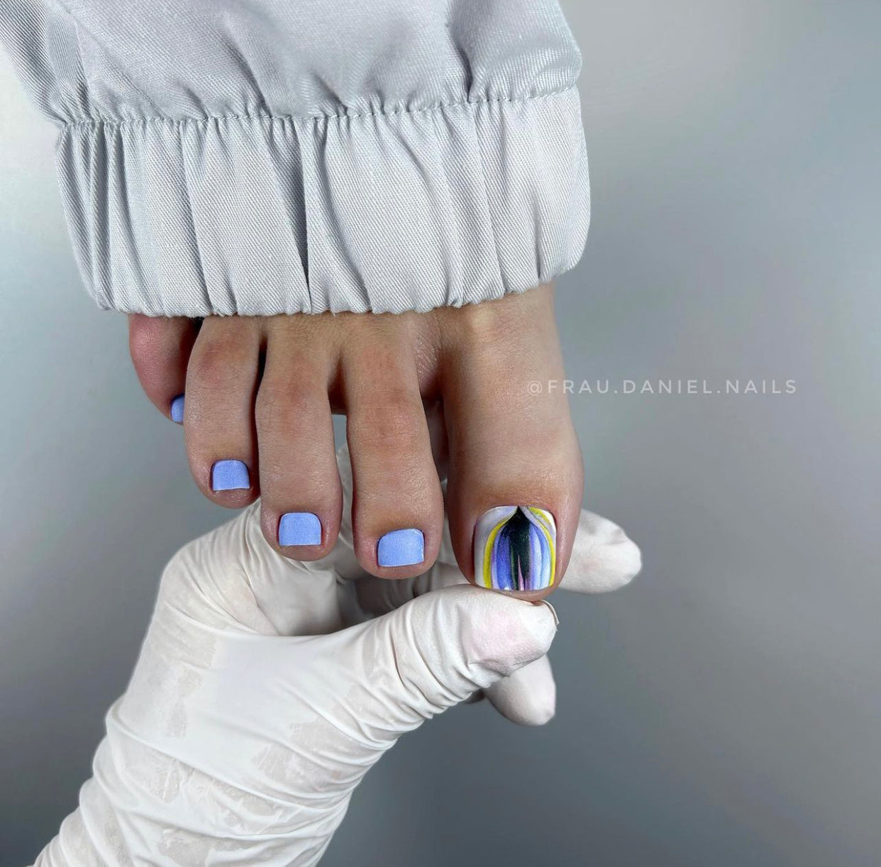 Pedicure nail wrap refills D-00003