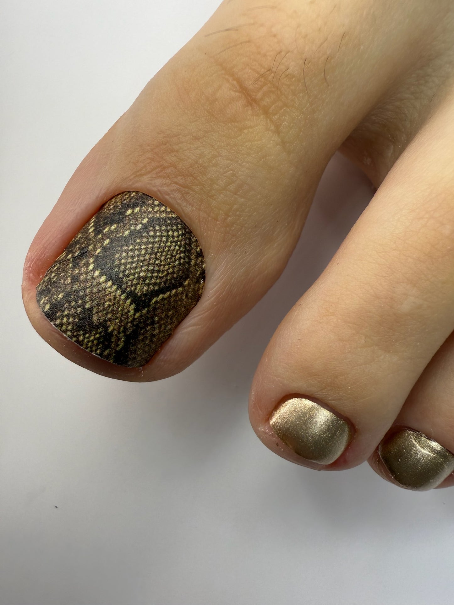 Pedicure nail wrap refills D-00004