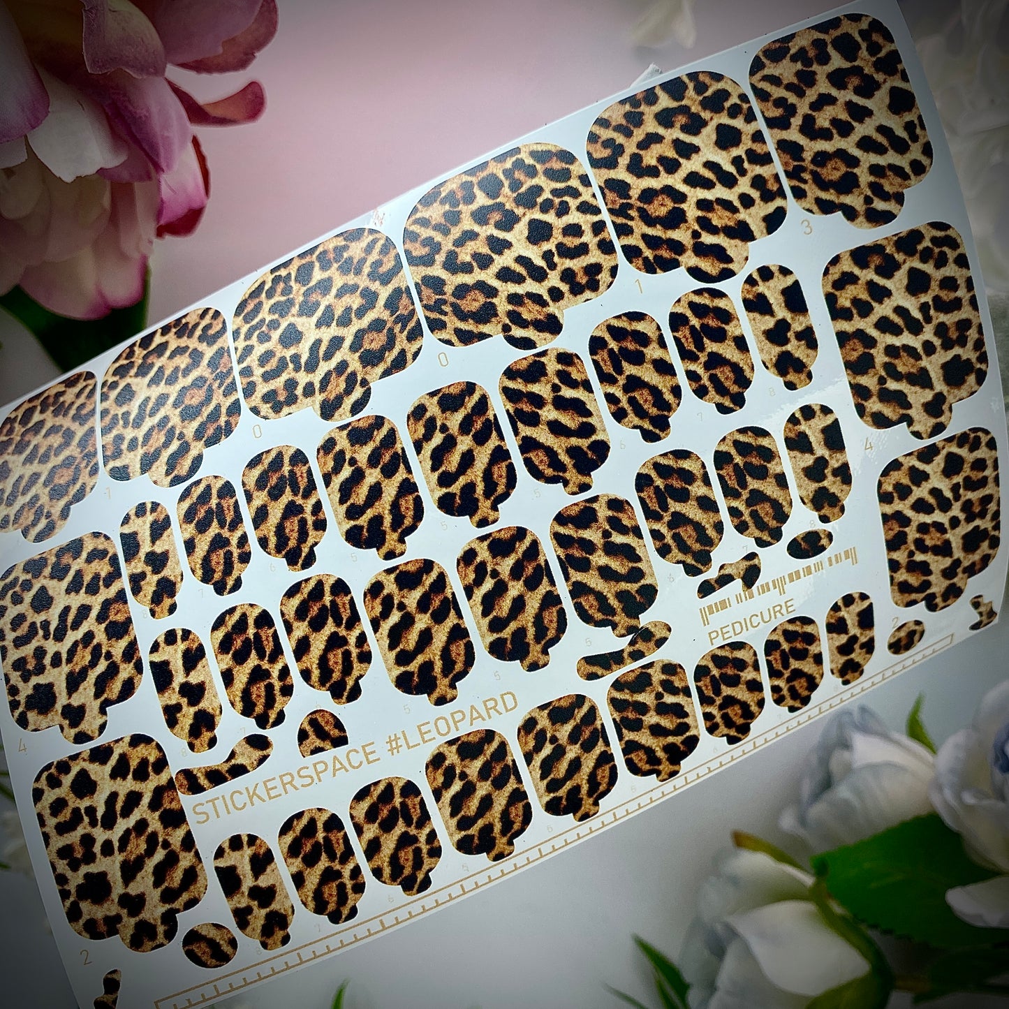 Плівки на нігті "Leopard"