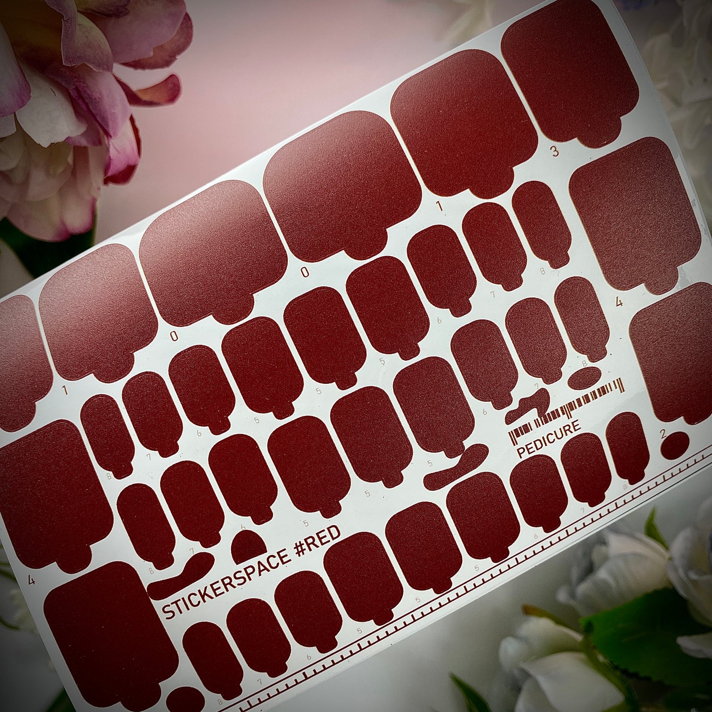 Плівки на нігті "Barn Red"