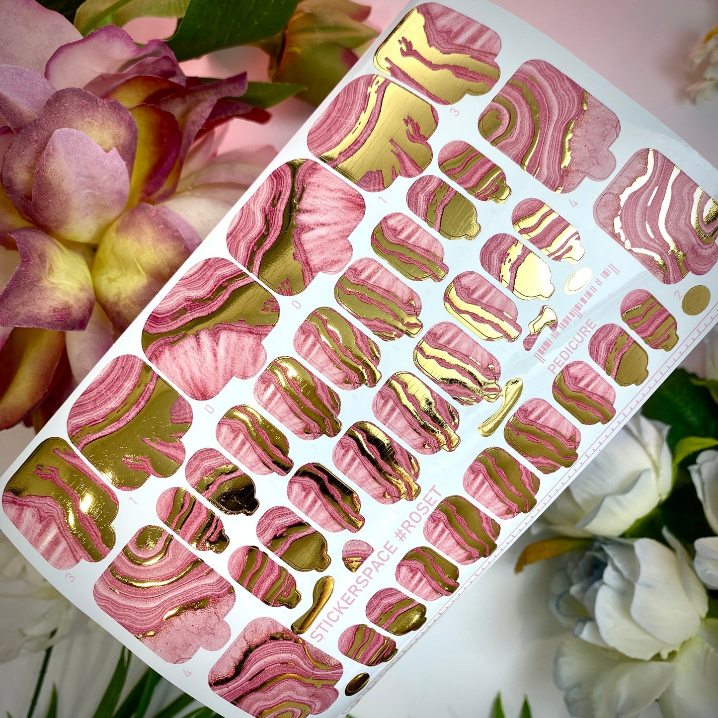 Плівки на нігті "Roset"