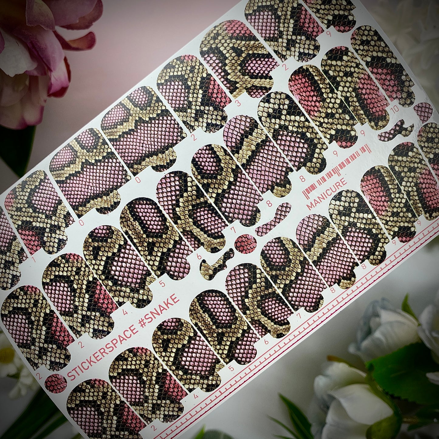 Плівки для нігтів "Snake"