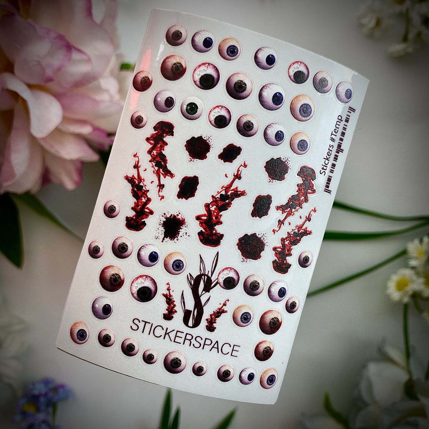 Mini nail stickers "Temp"