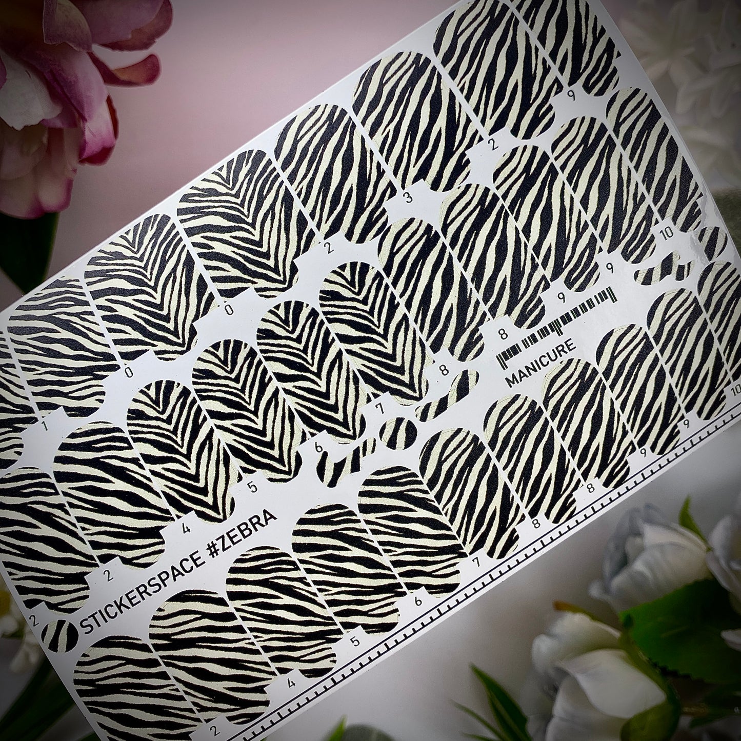 Плівки манікюр "Zebra"