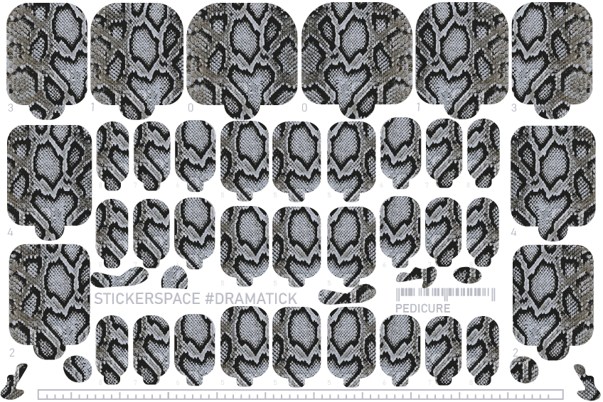 Плівки для нігтів  "Dramatic"