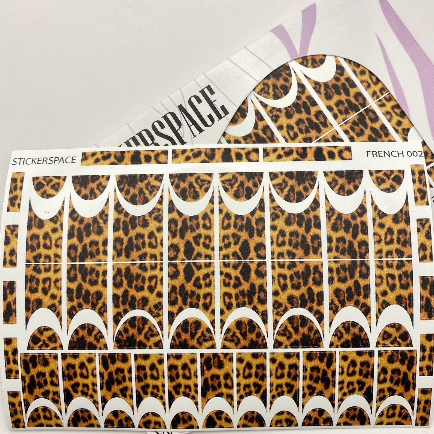 Nail wrap French 0002